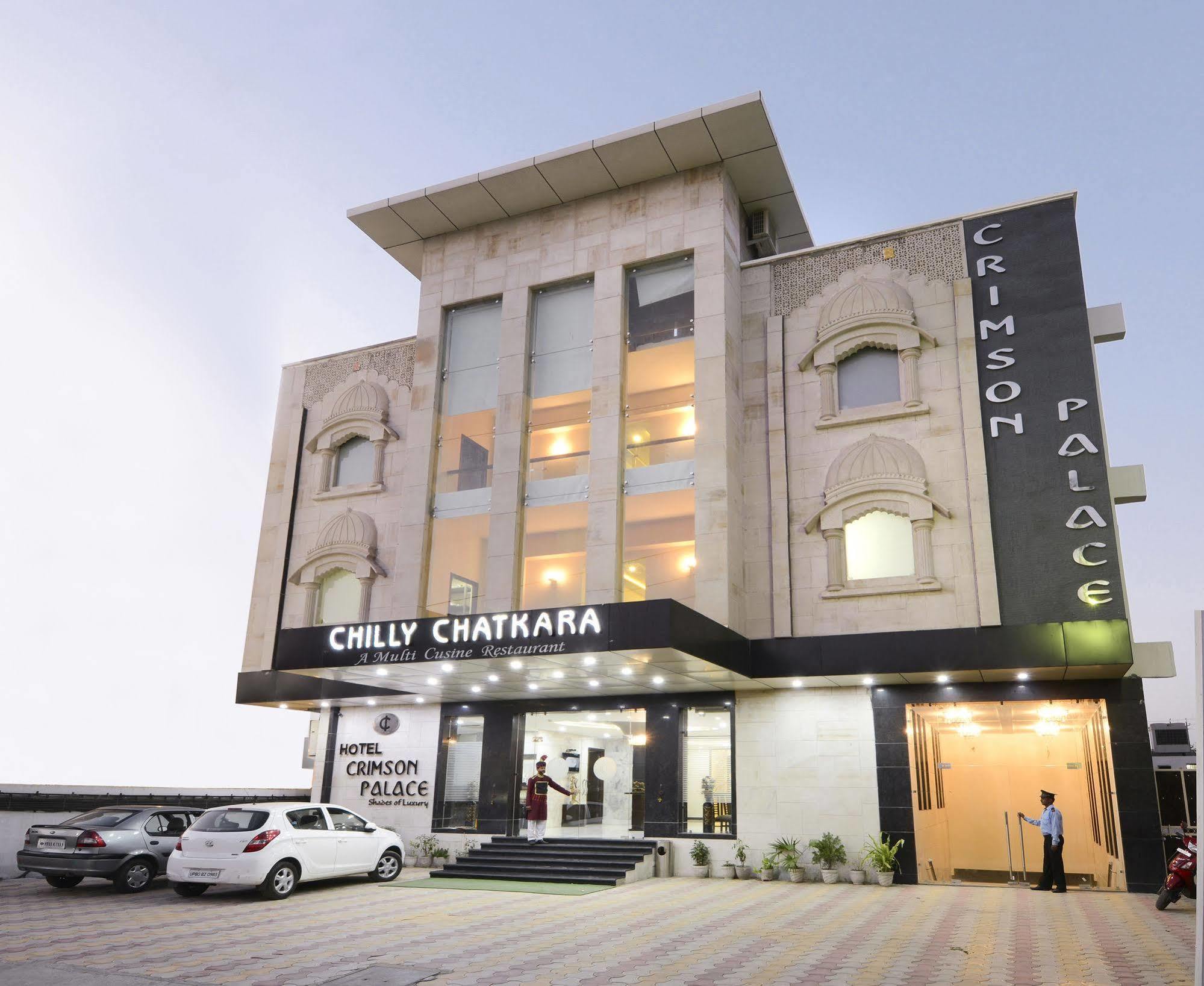 Hotel Crimson Palace Agra (Uttar Pradesh) Exterior foto